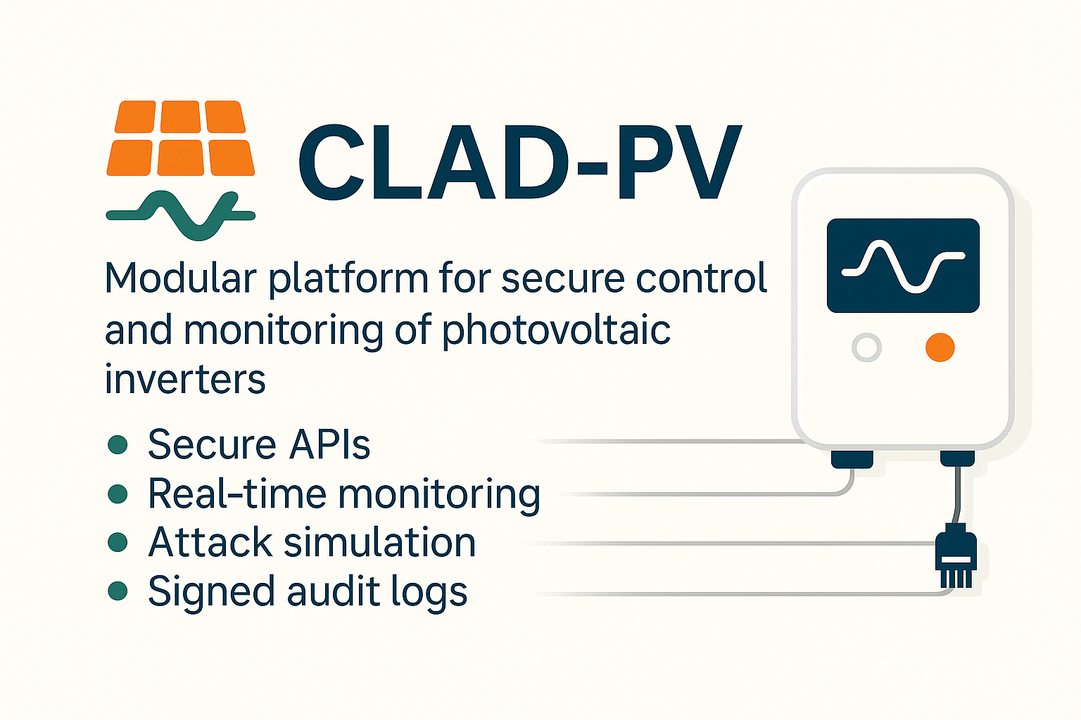 CLAD-PV: Cyber-Physical Security for Solar Systems